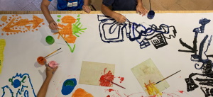 laboratori per bambini dedicati ai temi della Natura, dei Colori e delle Forme, ispirati da Mondrian e Munari