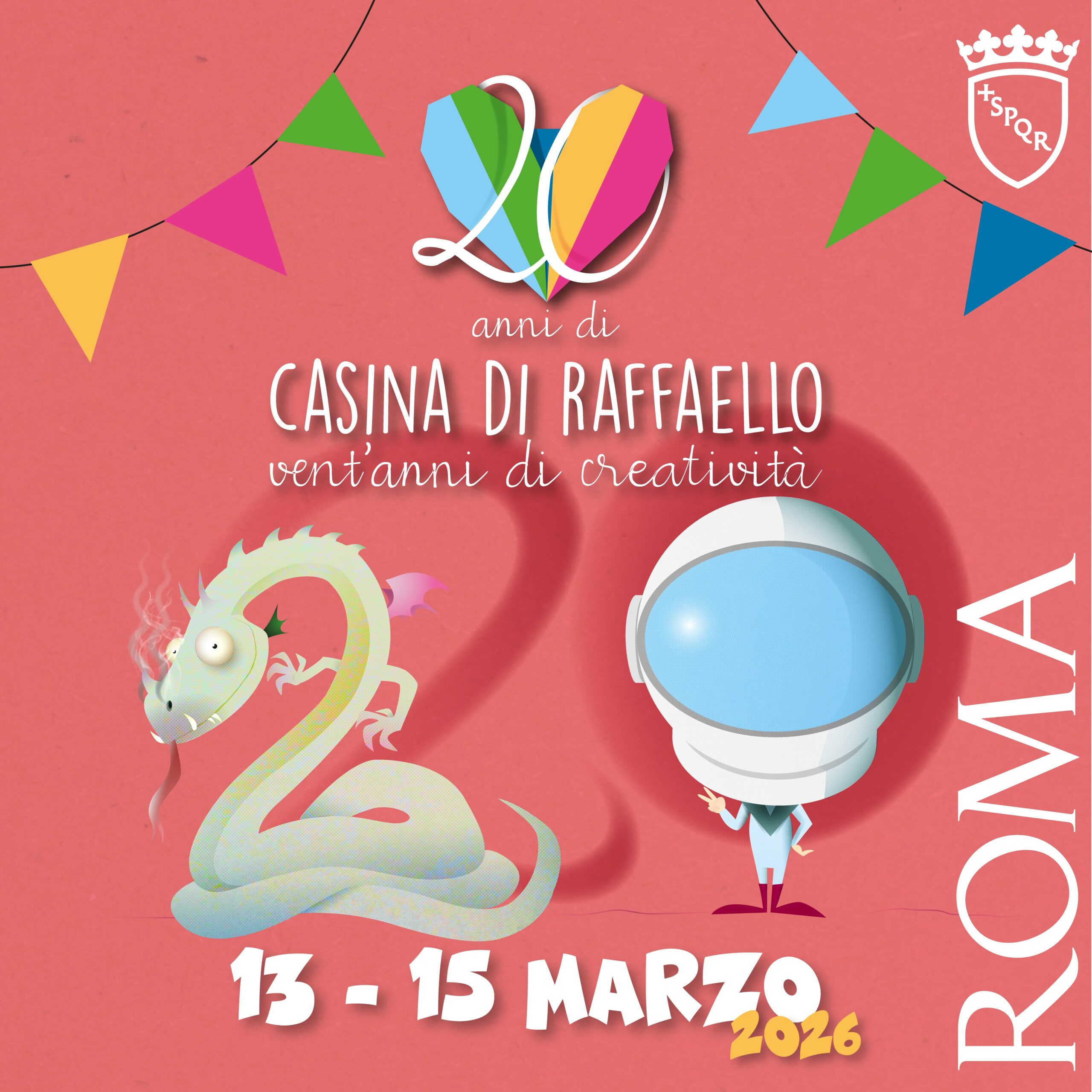E sono già 20! Festeggiamo insieme  il ventennale di Casina di Raffaello